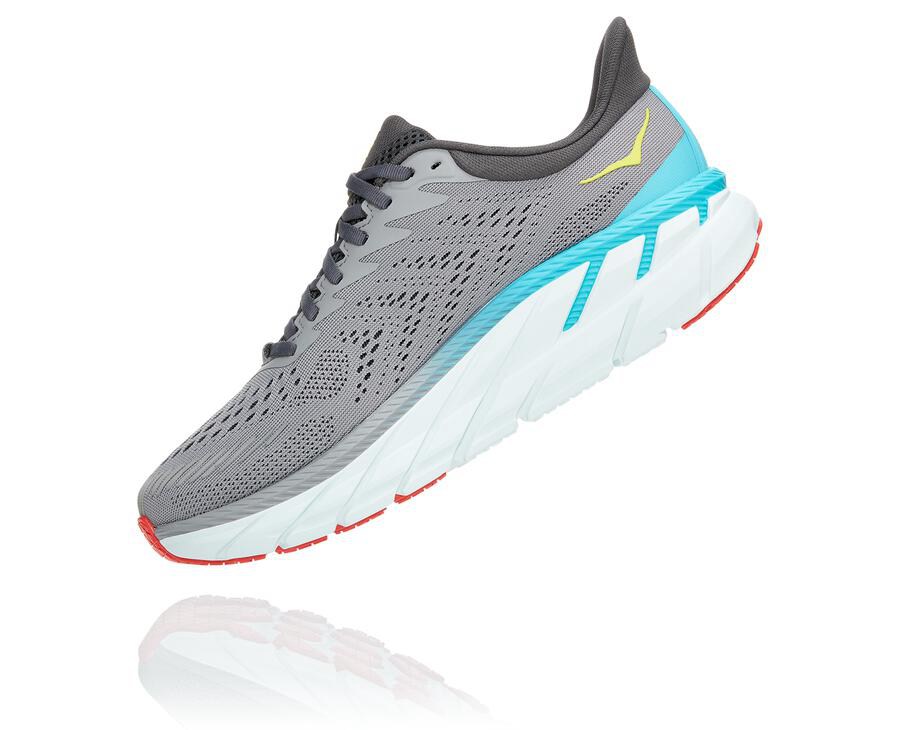 Hoka One One Løbesko Herre - Clifton 7 - Grå - 654809WIN